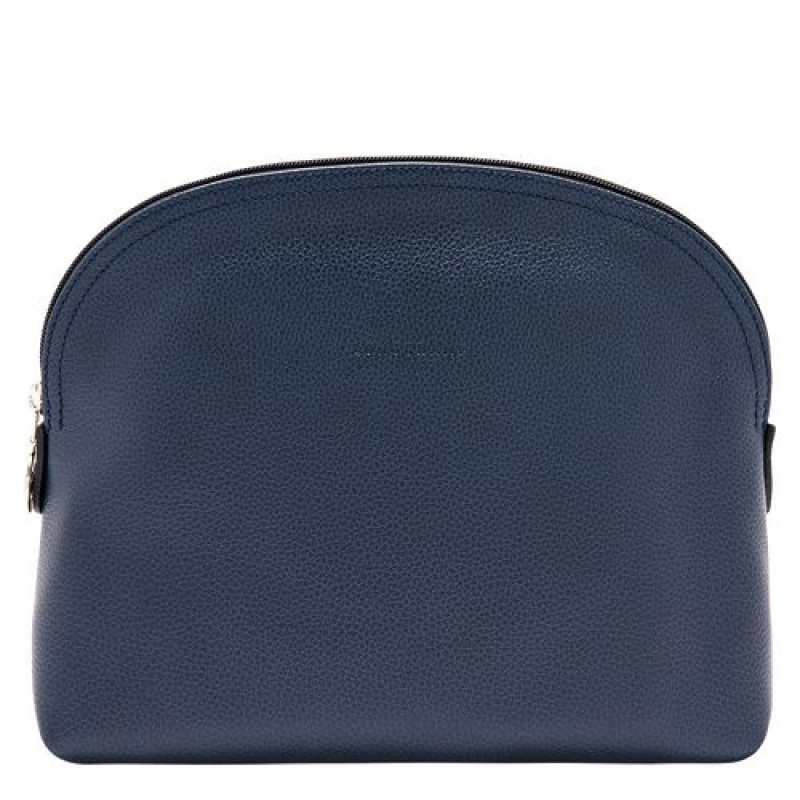 Longchamp Le Foulonne Toiletry case Navy | FVGOU-2574