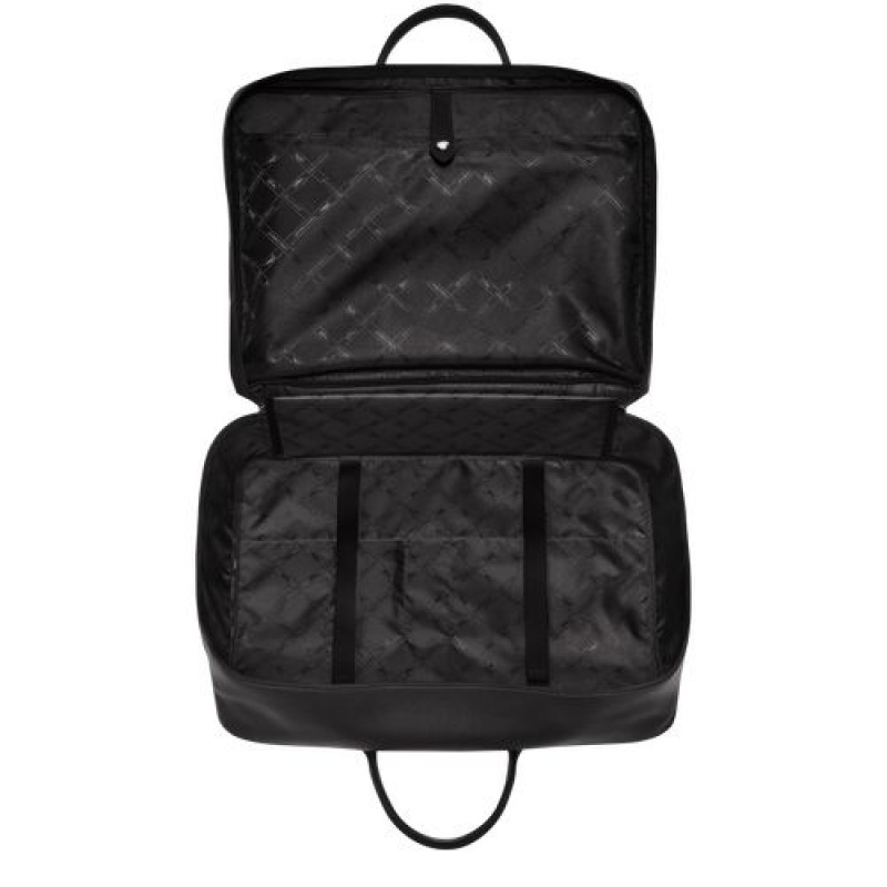 Longchamp Le Foulonne Travel bag Black | XSOCB-1329