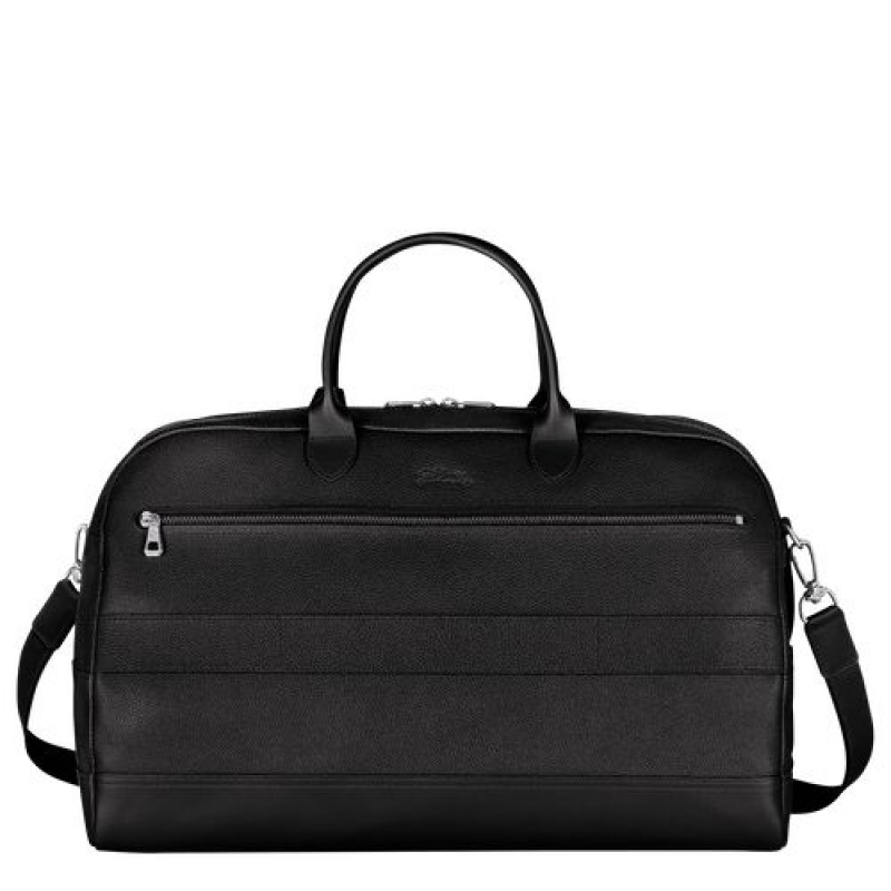 Longchamp Le Foulonne Travel bag L Black | DVRLT-0628