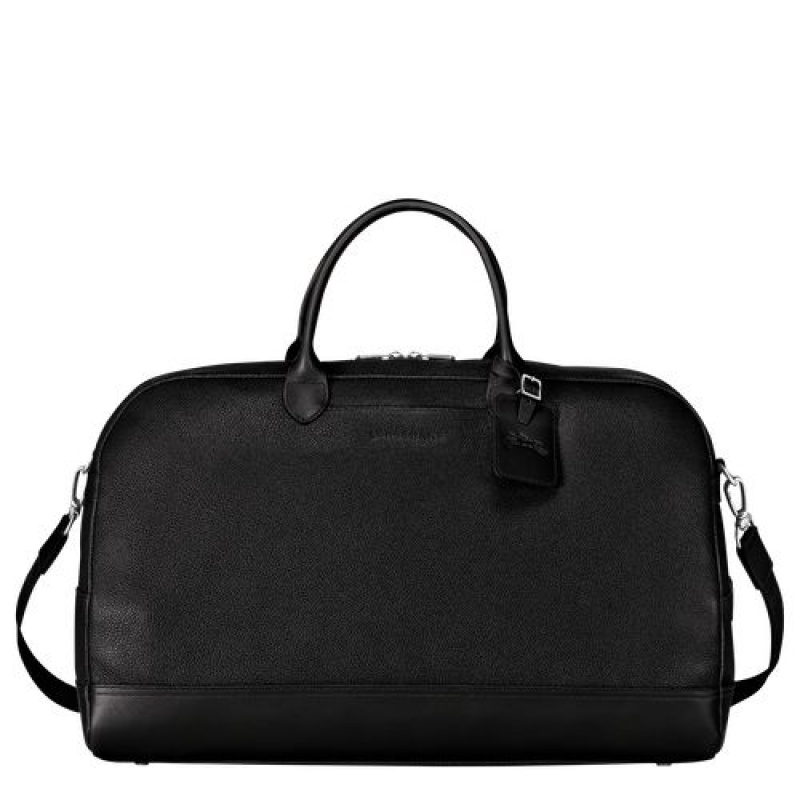 Longchamp Le Foulonne Travel bag L Black | DVRLT-0628