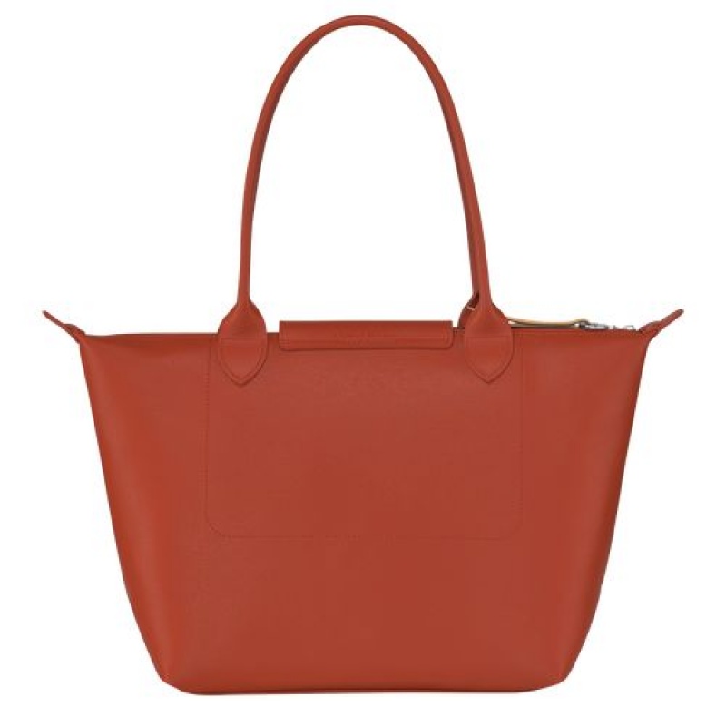 Longchamp Le Pliage City Shopping bag S Terracotta | JWDSA-0951