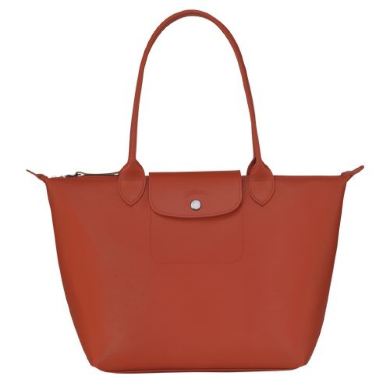 Longchamp Le Pliage City Shopping bag S Terracotta | JWDSA-0951