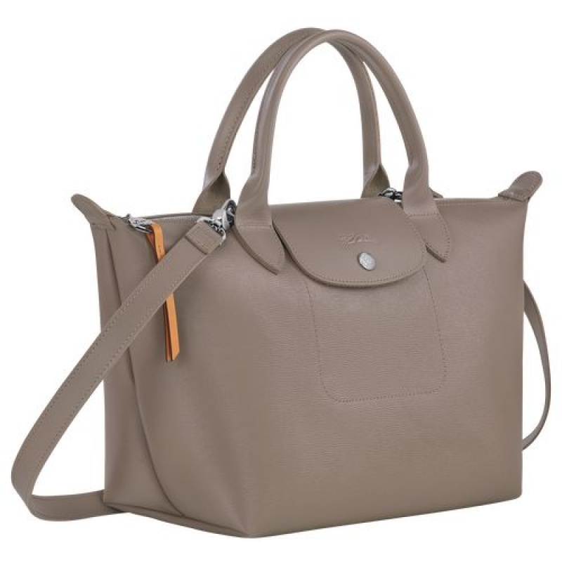 Longchamp Le Pliage City Top handle bag S Taupe | QYCUL-0435