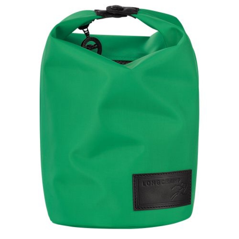 Longchamp Le Pliage Collection Pouch Green | FLXQY-4267