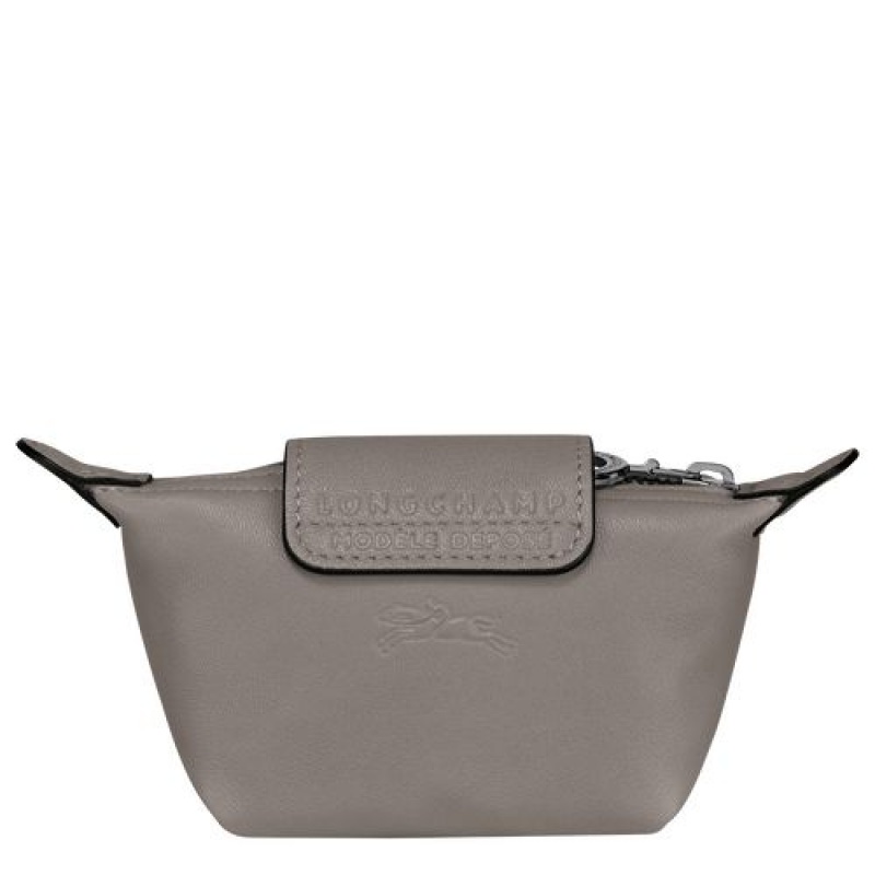 Longchamp Le Pliage Cuir Coin purse Turtledove | ASPCK-3852