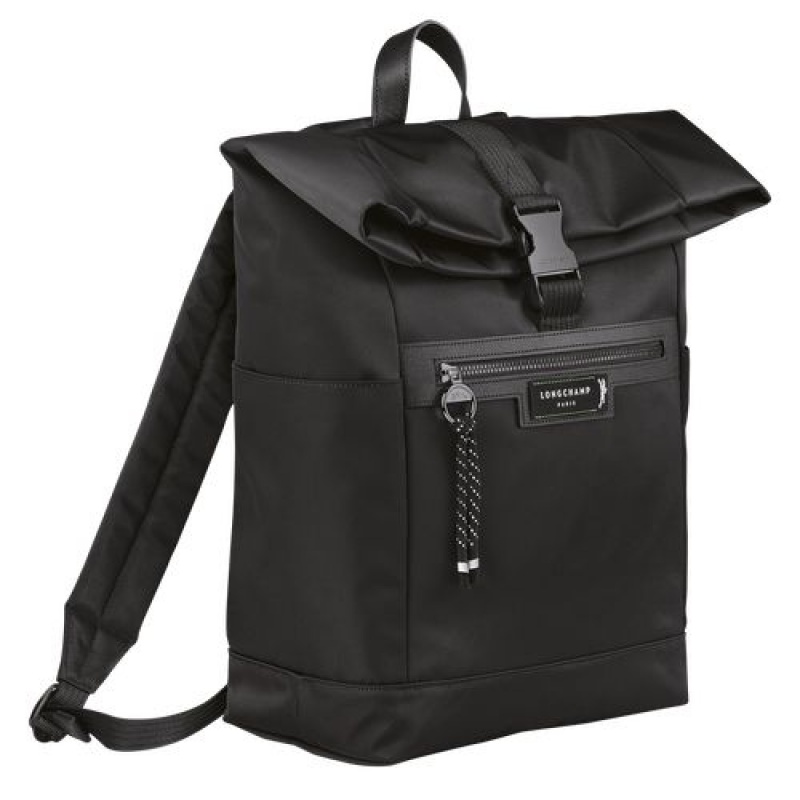 Longchamp Le Pliage Energy Backpack Black | GYQDL-3250