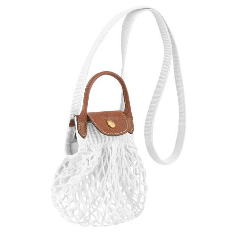 Longchamp Le Pliage Filet Crossbody bag XS Ecru | JCKLX-2046