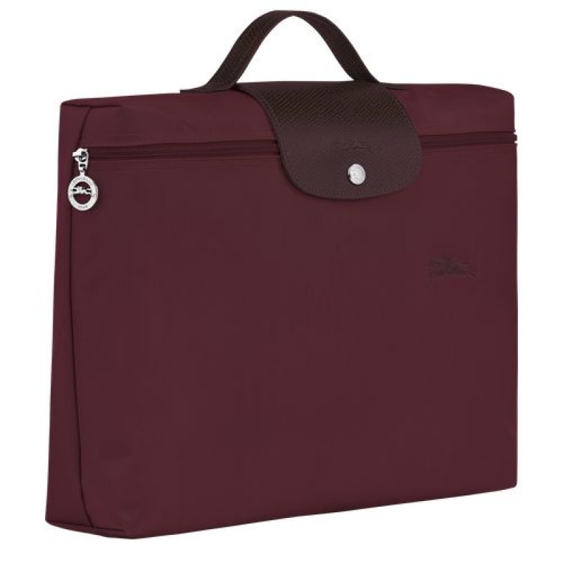 Longchamp Le Pliage Green Document folder Burgundy | VHIGY-6108