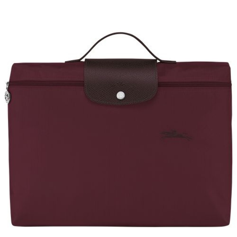 Longchamp Le Pliage Green Document folder Burgundy | VHIGY-6108