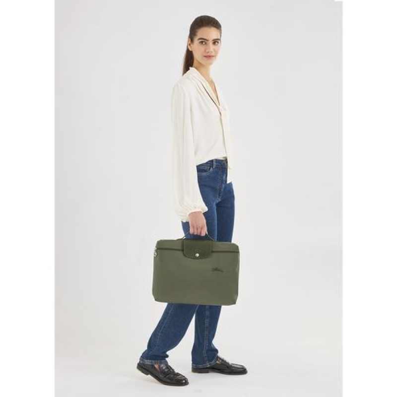 Longchamp Le Pliage Green Document folder Forest | NQTHA-2719