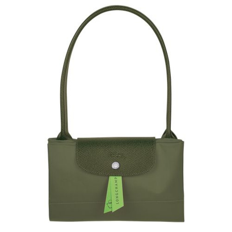 Longchamp Le Pliage Green Shoulder bag L Forest | AGLJE-3586