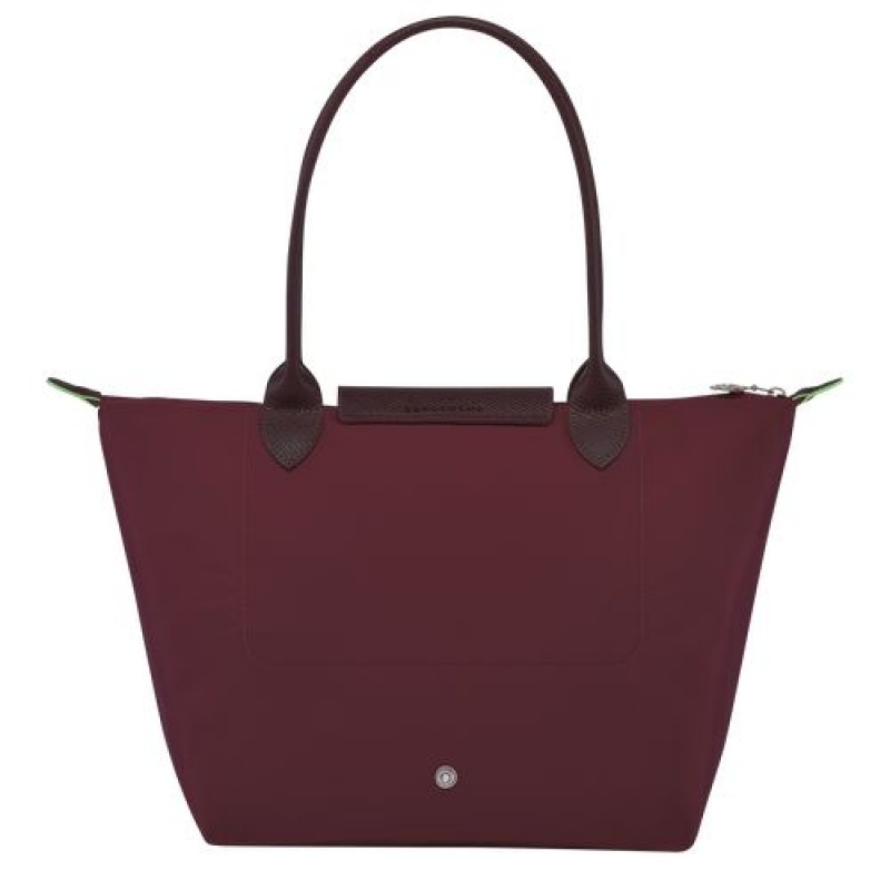 Longchamp Le Pliage Green Shoulder bag S Burgundy | FYPNK-7106