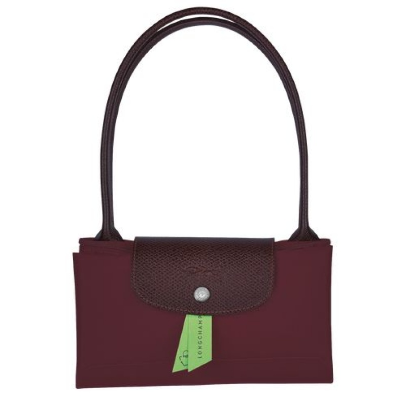 Longchamp Le Pliage Green Shoulder bag S Burgundy | FYPNK-7106