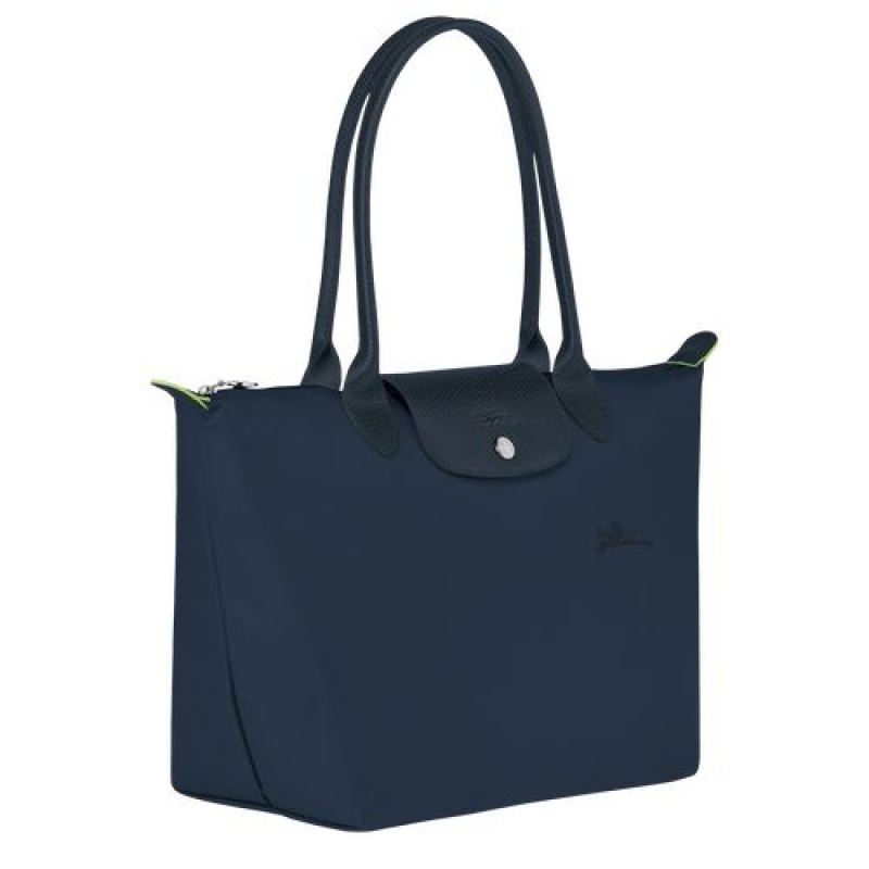 Longchamp Le Pliage Green Shoulder bag S Navy | GATJB-9183