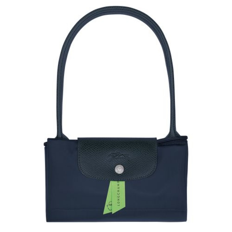 Longchamp Le Pliage Green Shoulder bag S Navy | GATJB-9183