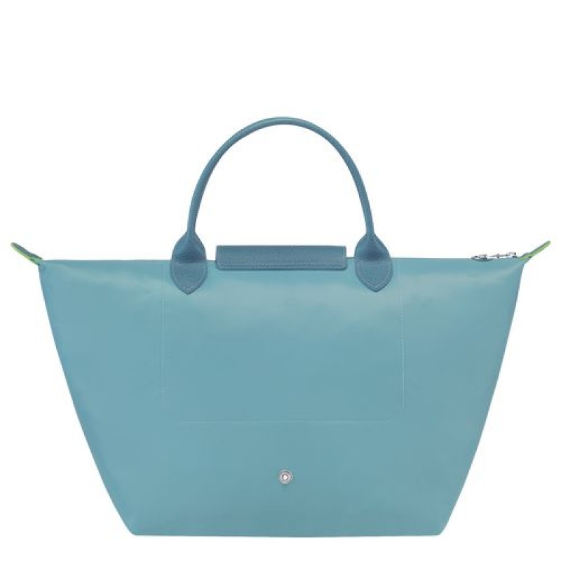 Longchamp Le Pliage Green Top handle bag M Thunderstorm | BYICH-0236