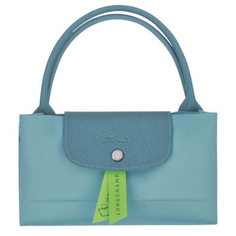 Longchamp Le Pliage Green Top handle bag M Thunderstorm | BYICH-0236