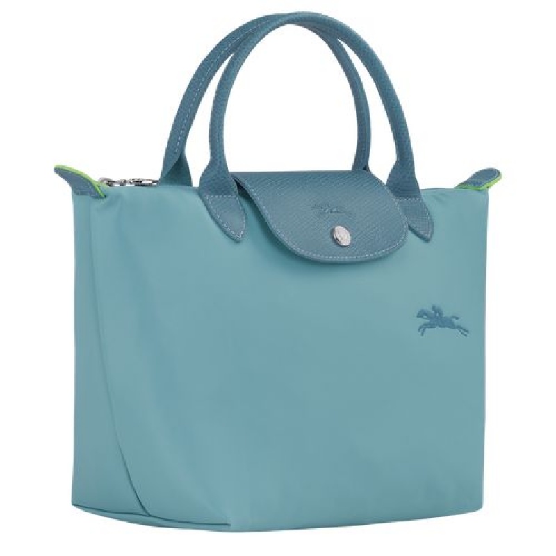 Longchamp Le Pliage Green Top handle bag S Thunderstorm | KOXGI-9760