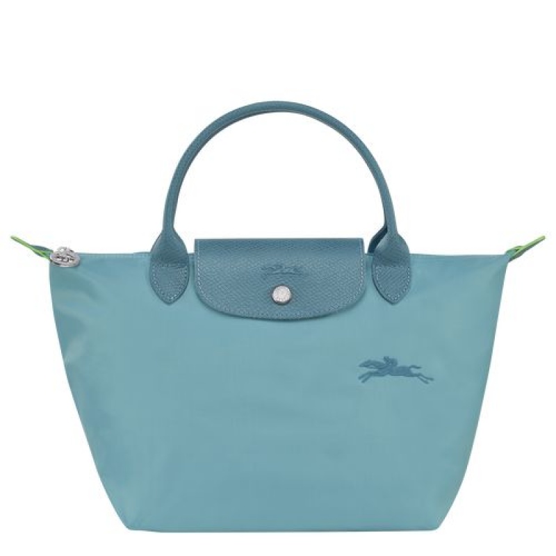 Longchamp Le Pliage Green Top handle bag S Thunderstorm | KOXGI-9760