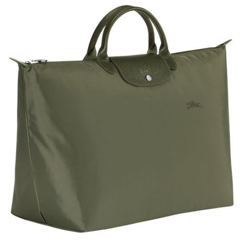 Longchamp Le Pliage Green Travel bag L Forest | NVPRK-3254