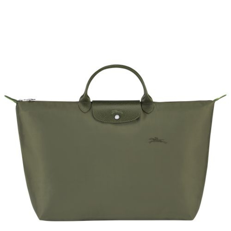 Longchamp Le Pliage Green Travel bag L Forest | NVPRK-3254