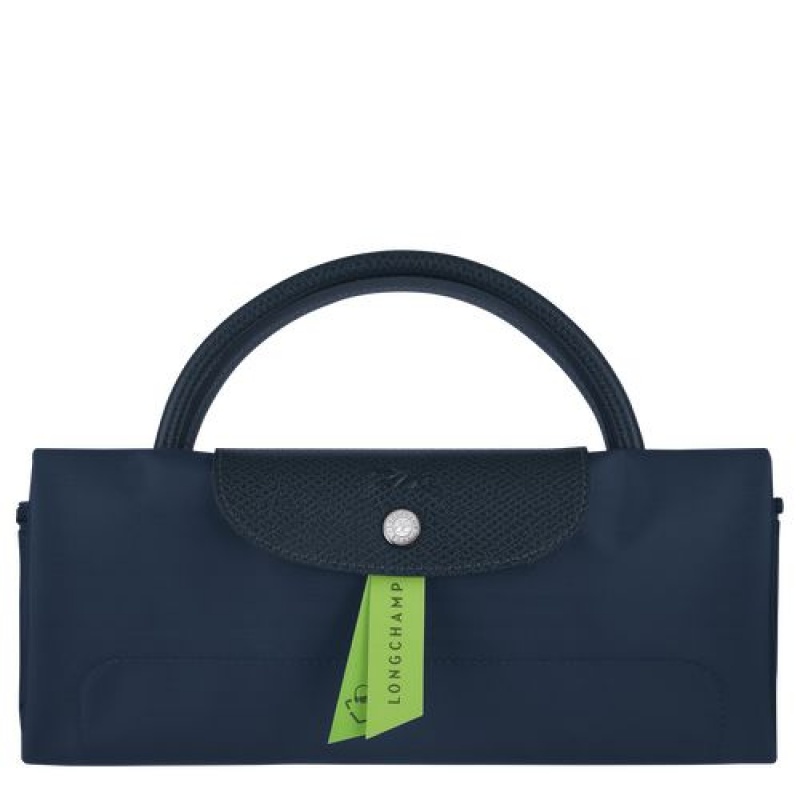 Longchamp Le Pliage Green Travel bag L Navy | LTHPS-8146