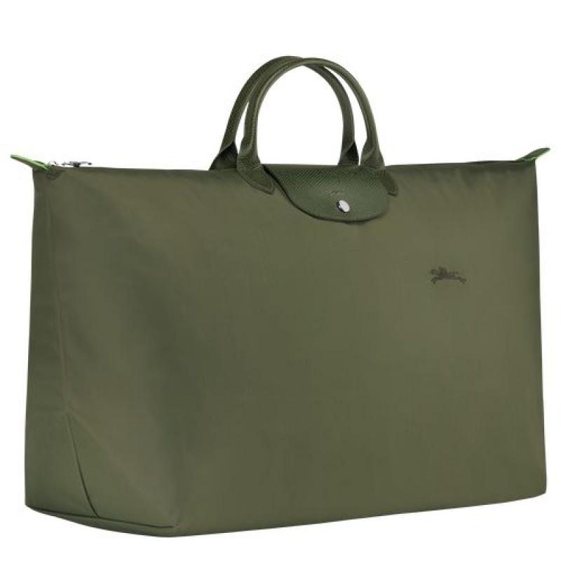 Longchamp Le Pliage Green Travel bag XL Forest | SOWNI-7219