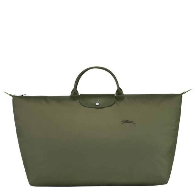 Longchamp Le Pliage Green Travel bag XL Forest | SOWNI-7219