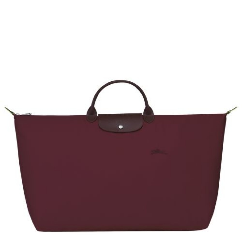 Longchamp Le Pliage Green Travel bag XL Burgundy | ONCMG-1924