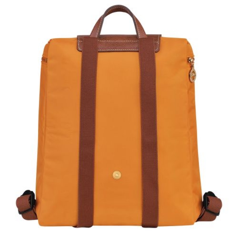 Longchamp Le Pliage Original Backpack Saffron | CKXSG-3785