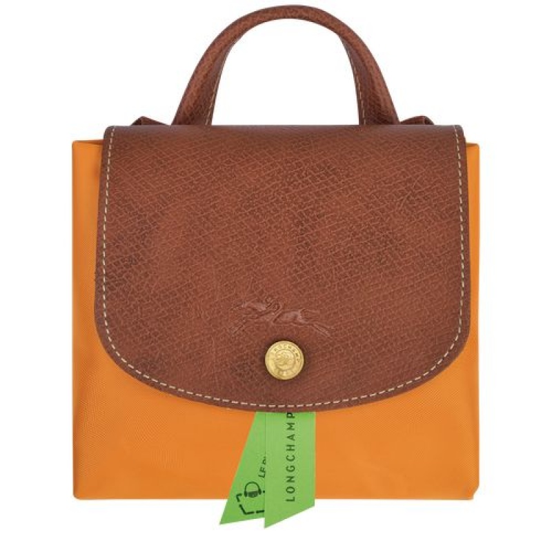 Longchamp Le Pliage Original Backpack Saffron | CKXSG-3785