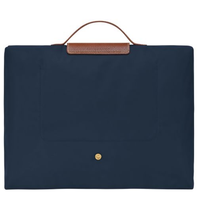 Longchamp Le Pliage Original Briefcase S Navy | AVGQO-7502