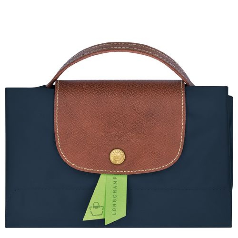 Longchamp Le Pliage Original Briefcase S Navy | AVGQO-7502