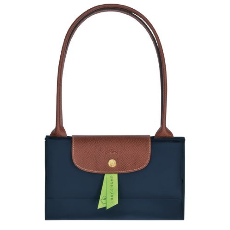 Longchamp Le Pliage Original Shoulder bag L Navy | FCEDN-5769