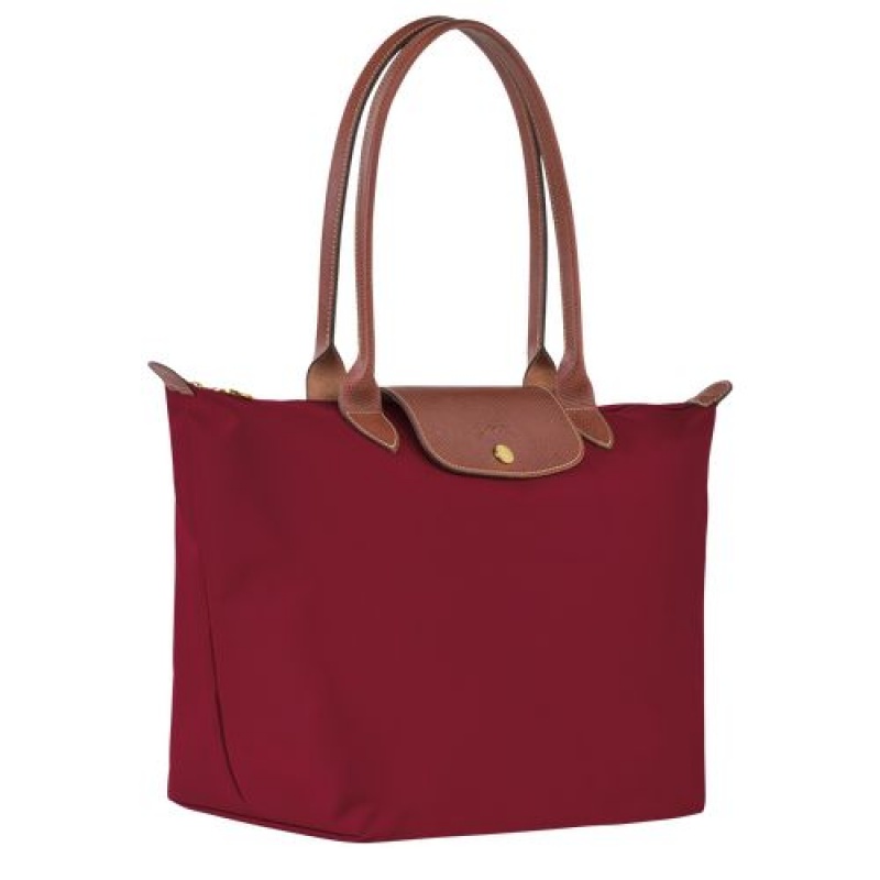 Longchamp Le Pliage Original Shoulder bag L Red | FJTMO-6528