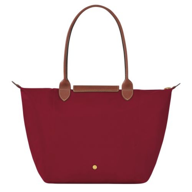 Longchamp Le Pliage Original Shoulder bag L Red | FJTMO-6528