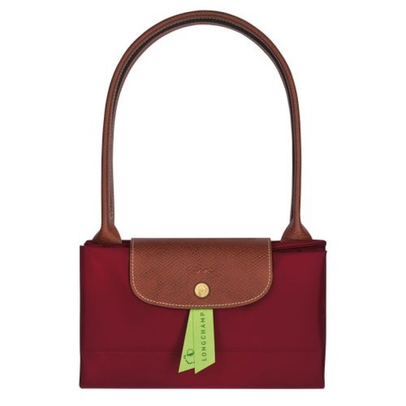 Longchamp Le Pliage Original Shoulder bag L Red | FJTMO-6528