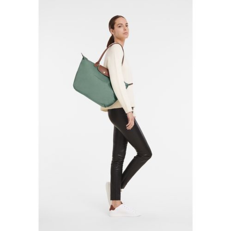 Longchamp Le Pliage Original Shoulder bag L Cypress | FOZIH-9810