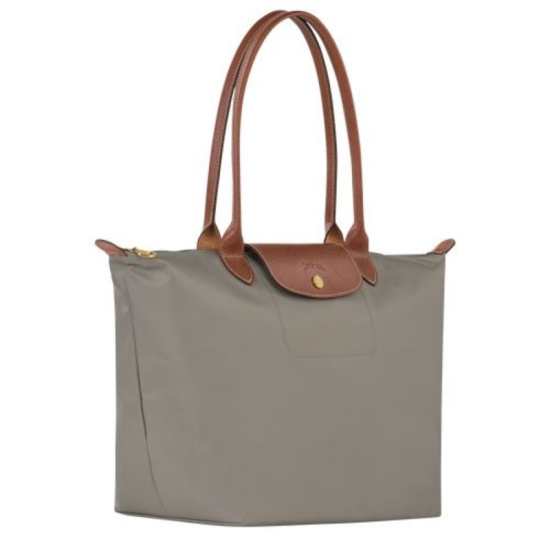 Longchamp Le Pliage Original Shoulder bag L Turtledove | KTHWP-1076