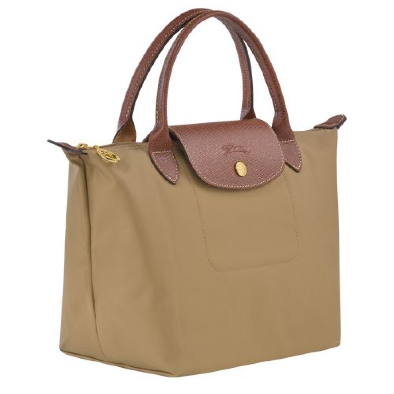 Longchamp Le Pliage Original Top handle bag S Desert | XVFPQ-0687