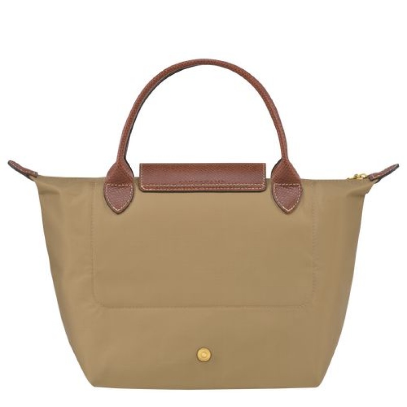 Longchamp Le Pliage Original Top handle bag S Desert | XVFPQ-0687