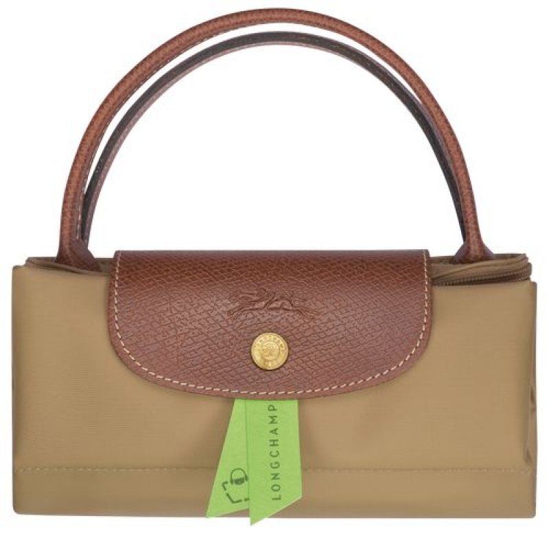 Longchamp Le Pliage Original Top handle bag S Desert | XVFPQ-0687