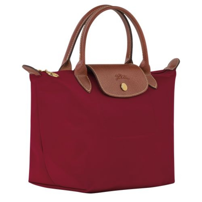 Longchamp Le Pliage Original Top handle bag S Red | AQSNR-1650