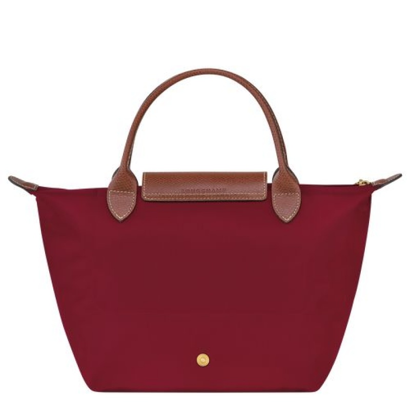 Longchamp Le Pliage Original Top handle bag S Red | AQSNR-1650