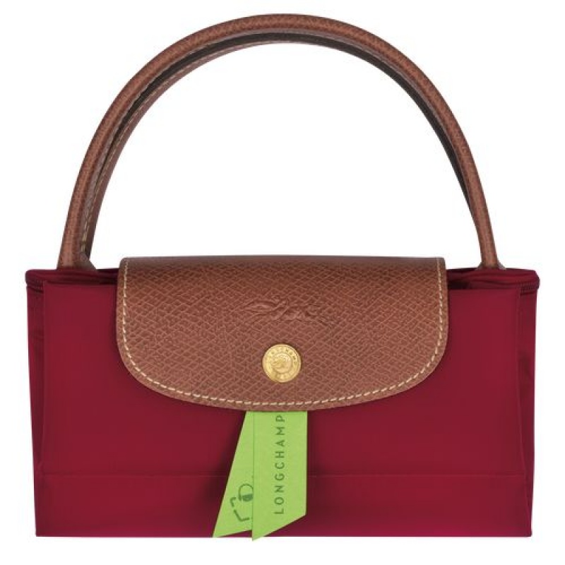 Longchamp Le Pliage Original Top handle bag S Red | AQSNR-1650