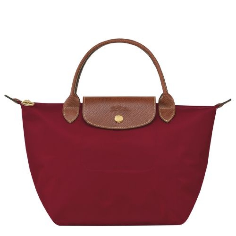 Longchamp Le Pliage Original Top handle bag S Red | AQSNR-1650