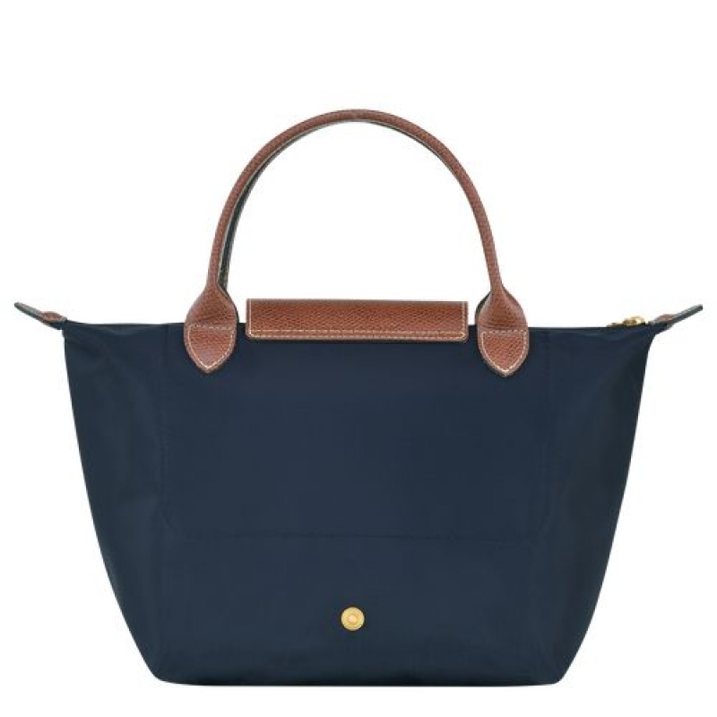 Longchamp Le Pliage Original Top handle bag S Navy | AXPFS-8549