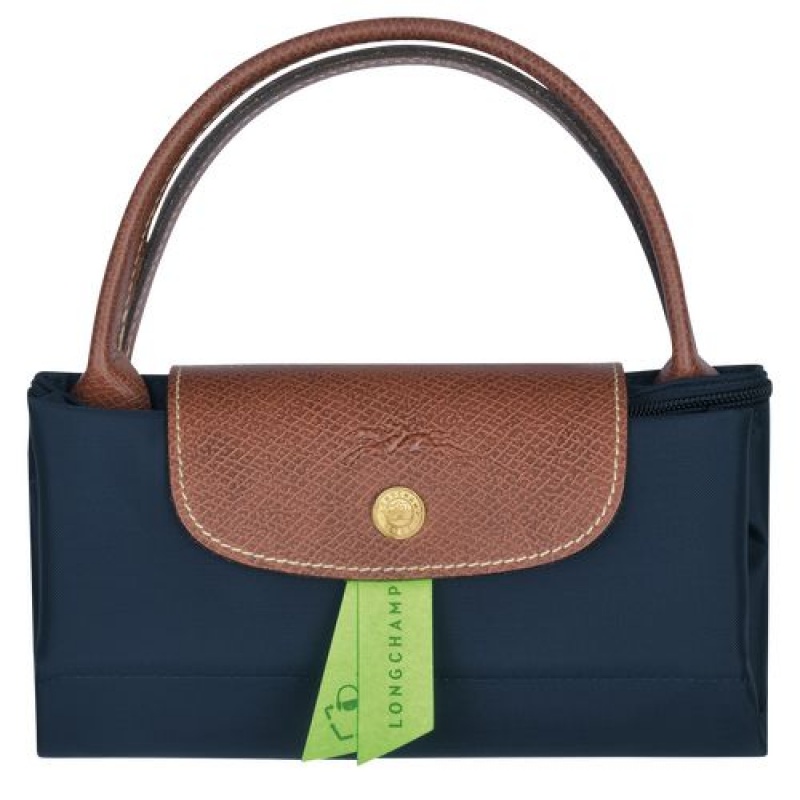 Longchamp Le Pliage Original Top handle bag S Navy | AXPFS-8549