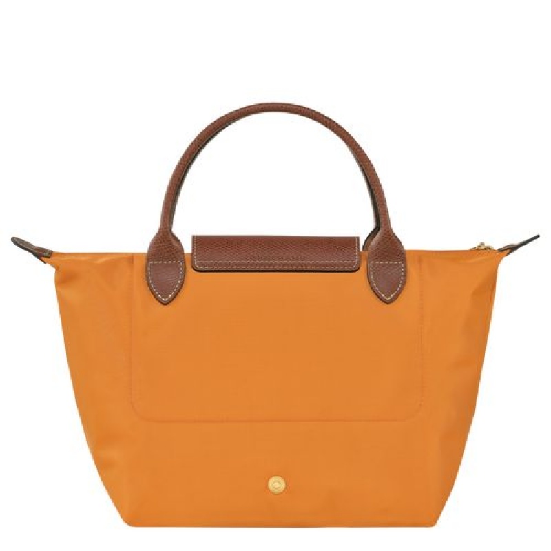 Longchamp Le Pliage Original Top handle bag S Saffron | OKQZT-7286