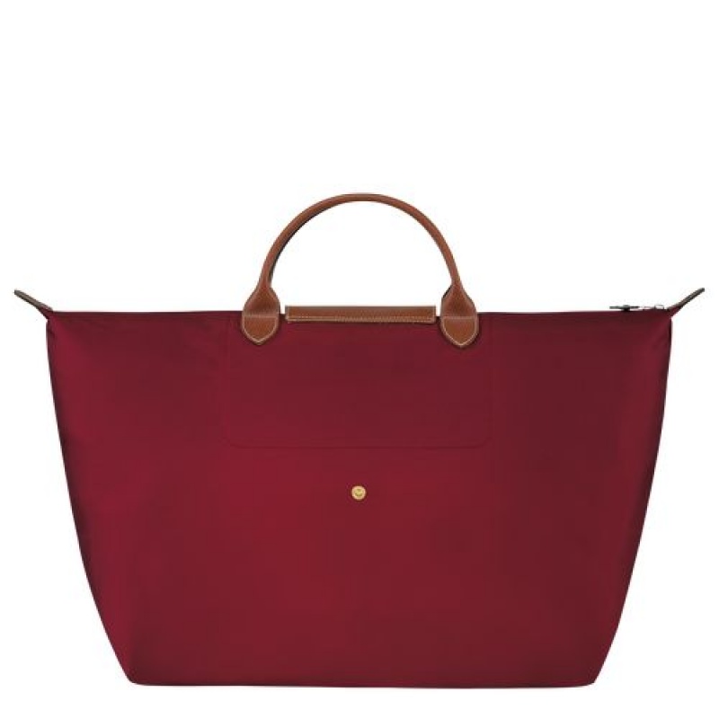 Longchamp Le Pliage Original Travel bag L Red | WUBAK-5067